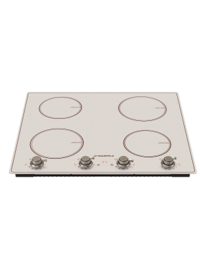 Индукционная варочная панель Maunfeld CVI594MBGBR Beige спереди