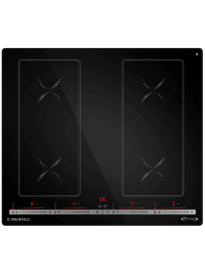 Индукционная варочная панель Maunfeld CVI594SB2BKA Inverter Black
