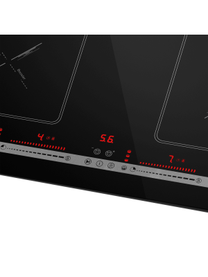 Индукционная варочная панель Maunfeld CVI594SB2BKA Inverter Black вблизи