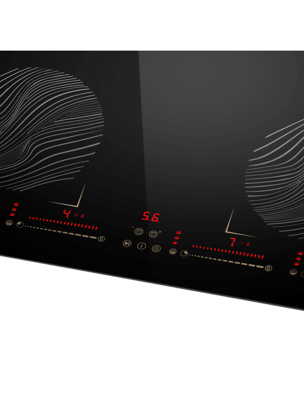 Индукционная варочная панель Maunfeld CVI594SB2BKF Inverter Black вблизи