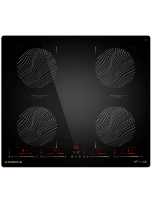 Индукционная варочная панель Maunfeld CVI594SB2BKF Inverter Black