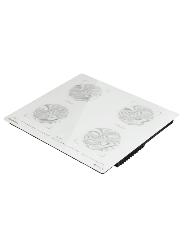Индукционная варочная панель Maunfeld CVI594SB2WHF Inverter White сбоку