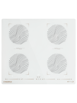 Индукционная варочная панель Maunfeld CVI594SB2WHF Inverter White