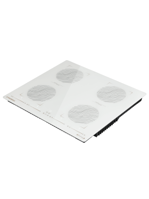 Индукционная варочная панель Maunfeld CVI594SB2WHF Inverter White сбоку