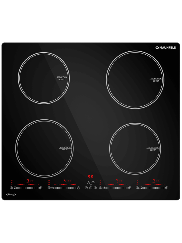 Индукционная варочная панель Maunfeld CVI594SBK Inverter Black
