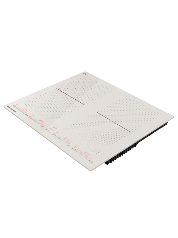 Индукционная варочная панель Maunfeld CVI594SF2BG Beige сбоку