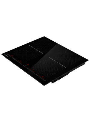 Индукционная варочная панель Maunfeld CVI594SF2BK Black сбоку