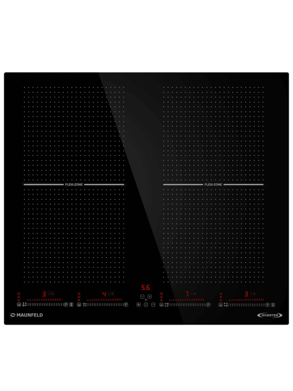 Индукционная варочная панель Maunfeld CVI594SF2BK Inverter Black