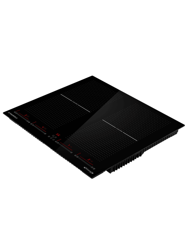 Индукционная варочная панель Maunfeld CVI594SF2BK Inverter Black сбоку