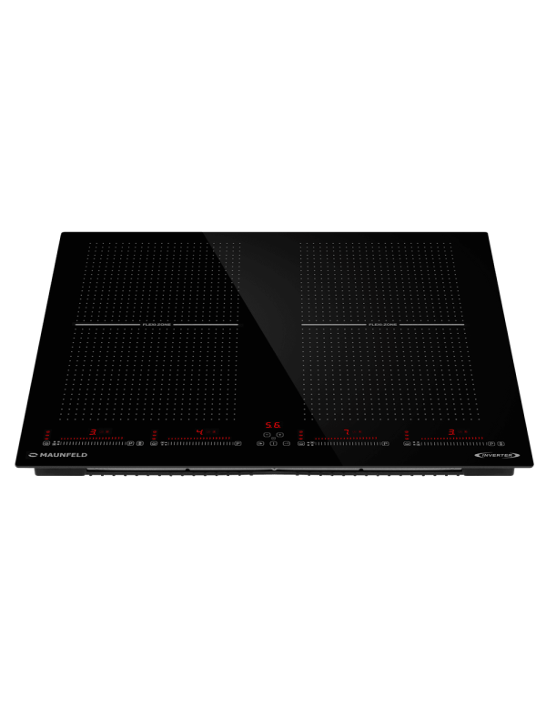 Индукционная варочная панель Maunfeld CVI594SF2BK Inverter Black спереди
