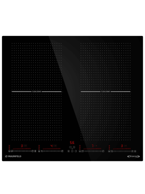 Индукционная варочная панель Maunfeld CVI594SF2BK Inverter Black