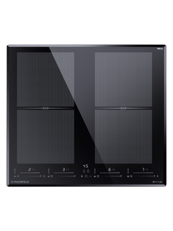 Индукционная варочная панель Maunfeld  CVI594SF2BK Lux Inverter Black