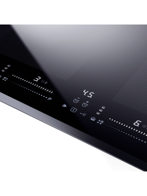 Индукционная варочная панель Maunfeld  CVI594SF2BK Lux Inverter Black вблизи