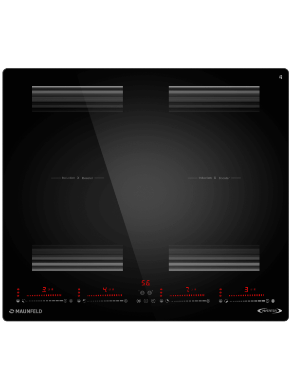 Индукционная варочная панель Maunfeld CVI594SF2BKD Inverter Black