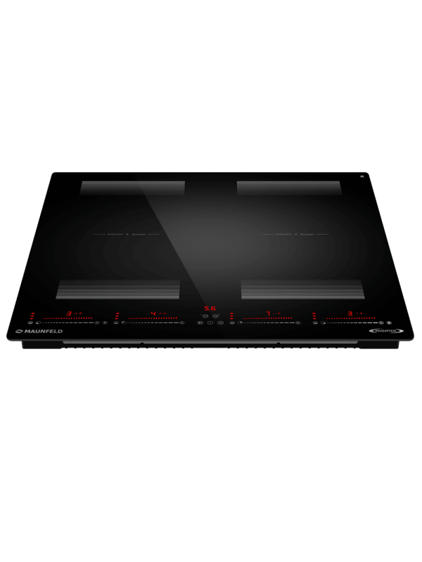 Индукционная варочная панель Maunfeld CVI594SF2BKD Inverter Black спереди