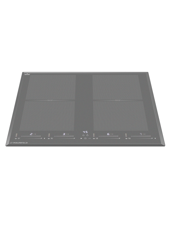 Индукционная варочная панель Maunfeld CVI594SF2LGR Grey спереди
