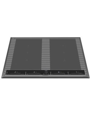Индукционная варочная панель Maunfeld CVI594SF2MDGR Lux Graphite спереди