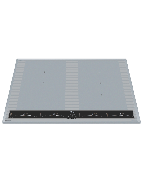 Индукционная варочная панель Maunfeld CVI594SF2MBL Lux Inverter Blue спереди