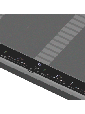 Индукционная варочная панель Maunfeld CVI594SF2MDGR Lux Inverter Graphite вблизи