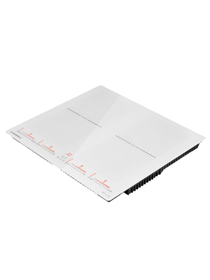 Индукционная варочная панель Maunfeld CVI594SF2WH Inverter White сбоку