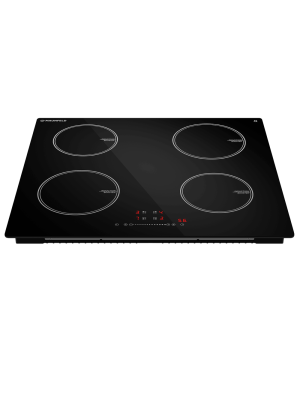 Индукционная варочная панель Maunfeld CVI594STBK Black спереди