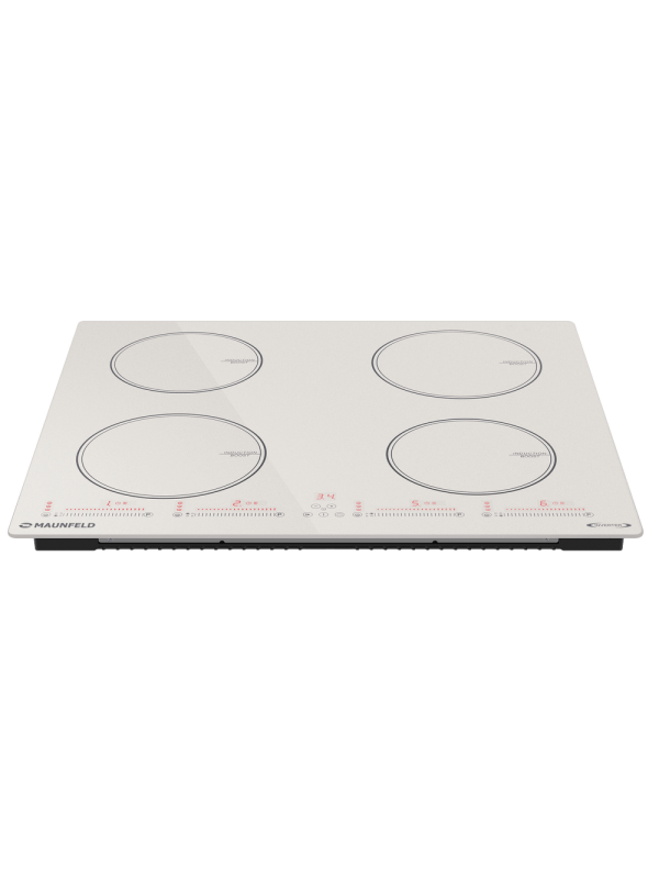 Индукционная варочная панель Maunfeld CVI594SWH Inverter White спереди