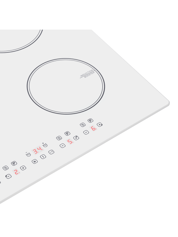 Индукционная варочная панель Maunfeld CVI594WH White вблизи
