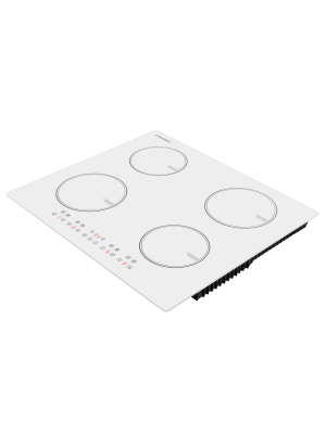 Индукционная варочная панель Maunfeld CVI594WH White сбоку