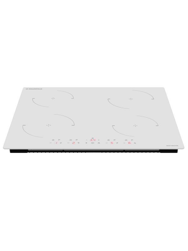 Индукционная варочная панель Maunfeld CVI604EXWH White спереди