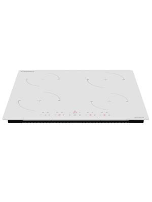 Индукционная варочная панель Maunfeld CVI604EXWH White спереди