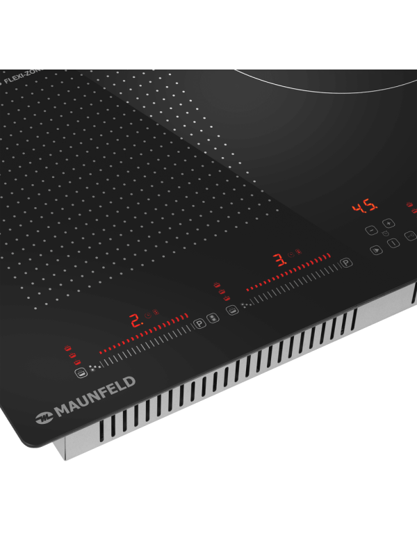 Индукционная варочная панель Maunfeld CVI804SFBK Inverter Black вбли