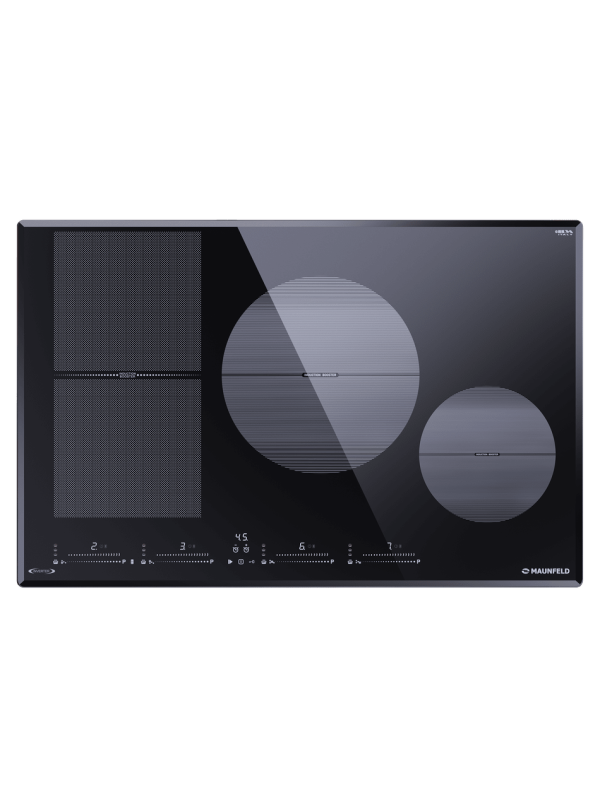 Индукционная варочная панель Maunfeld CVI804SFBK Lux Inverter Black