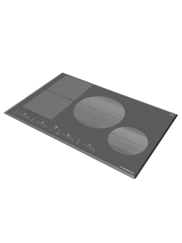 Индукционная варочная панель Maunfeld CVI804SFDGR Graphite сбоку