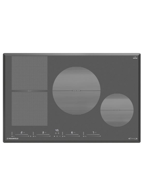 Индукционная варочная панель Maunfeld CVI804SFDGR Inverter Graphite