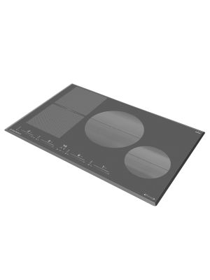 Индукционная варочная панель Maunfeld CVI804SFDGR Inverter Graphite сбоку