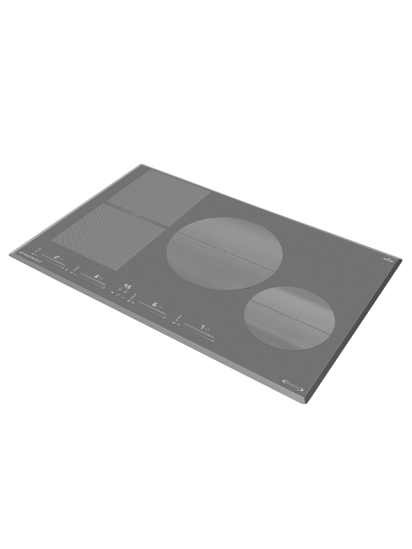 Индукционная варочная панель Maunfeld CVI804SFLGR Inverter Grey сбоку
