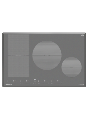 Индукционная варочная панель Maunfeld CVI804SFLGR Inverter Grey