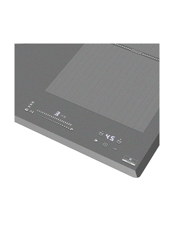 Индукционная варочная панель Maunfeld CVI905SFLGR Grey вблизи