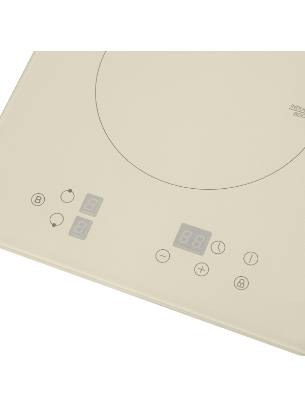 Индукционная варочная панель Maunfeld EVI.292-BG Beige вблизи