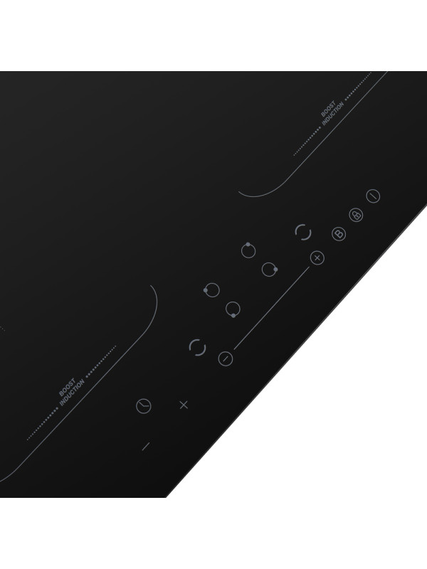 Индукционная варочная панель Maunfeld EVI.594-FL2-BK Black вблизи