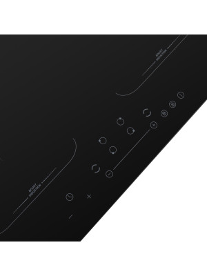 Индукционная варочная панель Maunfeld EVI.594-FL2-BK Black вблизи