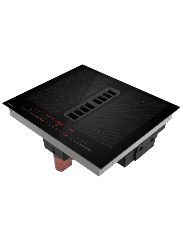 Индукционная варочная панель Maunfeld MIHC604SF2BK Black сбоку