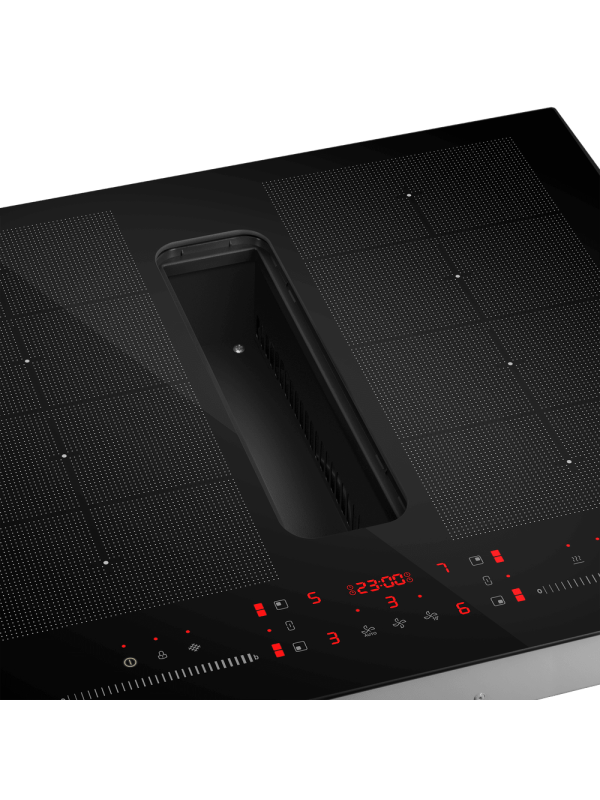 Индукционная варочная панель Maunfeld MIHC604SF2BK Black вытяжка (1)