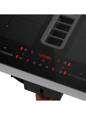 Индукционная варочная панель Maunfeld MIHC604SF2BK Black вблизи