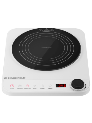 Настольная индукционная плита Maunfeld EFI271MWH спереди