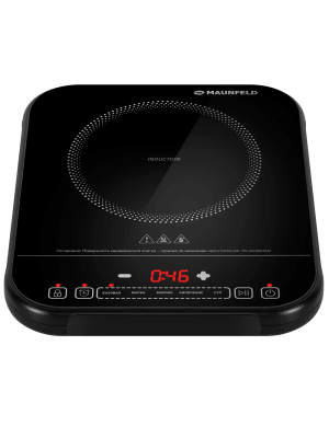 Настольная индукционная плита Maunfeld EFI301TBK спереди