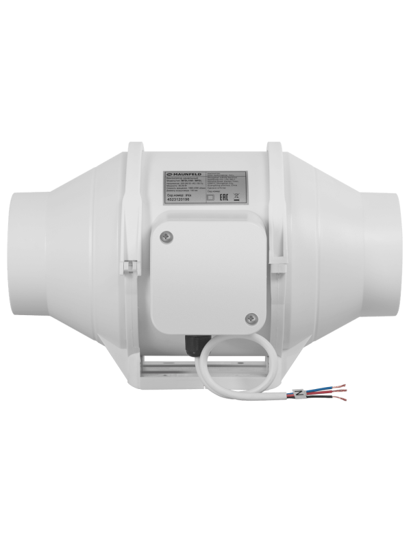 Вытяжной вентилятор Maunfeld MFDL10W сбоку