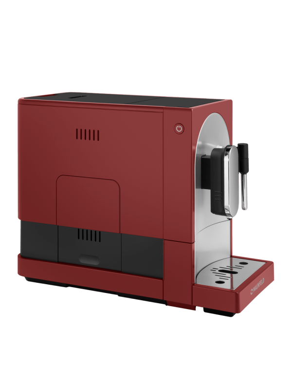 Кофемашина Maunfeld MF-A7021RD сбоку (1)