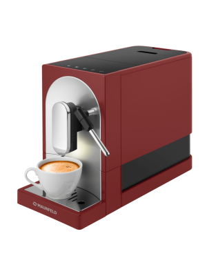 Кофемашина Maunfeld MF-A7021RD сбоку