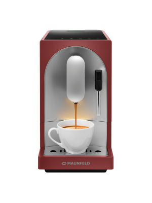 Кофемашина Maunfeld MF-A7021RD спереди